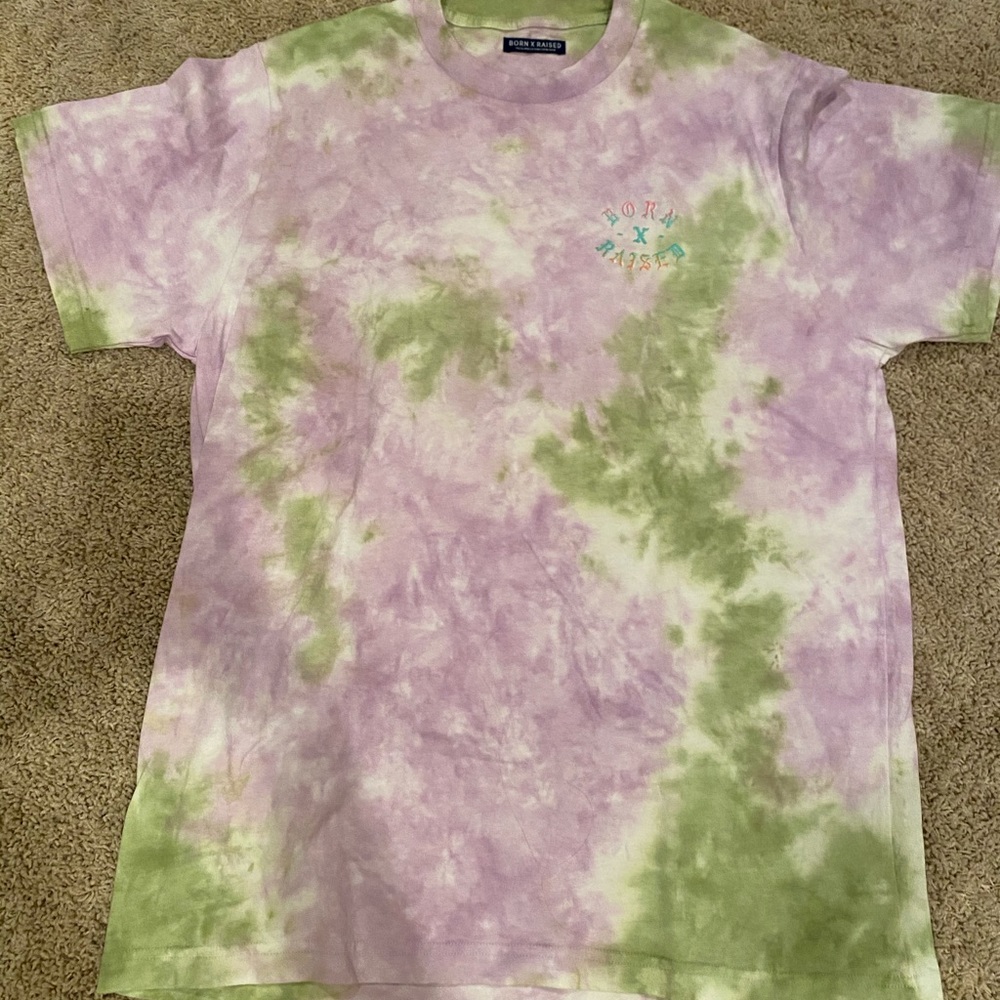 Born x Raised Tie Dye Rocker Tee